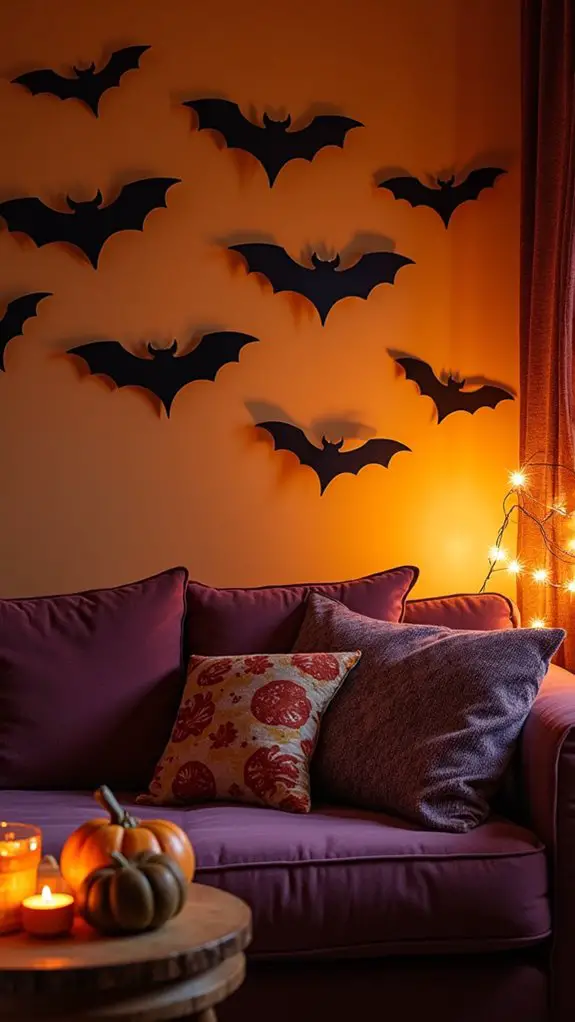 bat cutouts for halloween