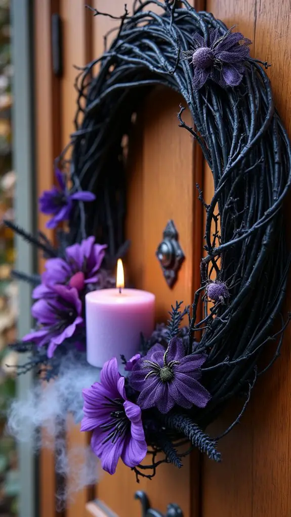 bewitching halloween wreath decorations