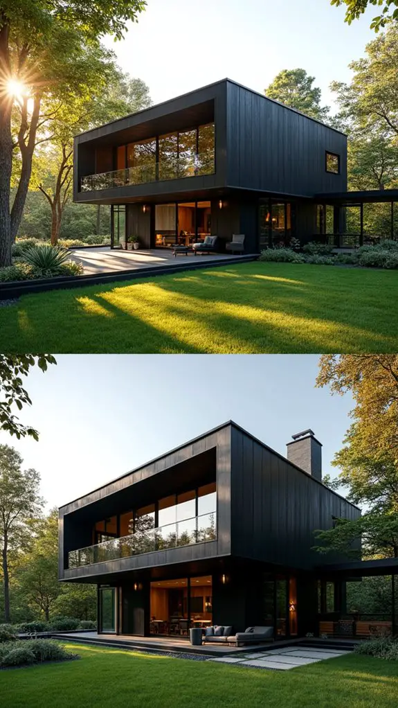 black houses urban rural harmony