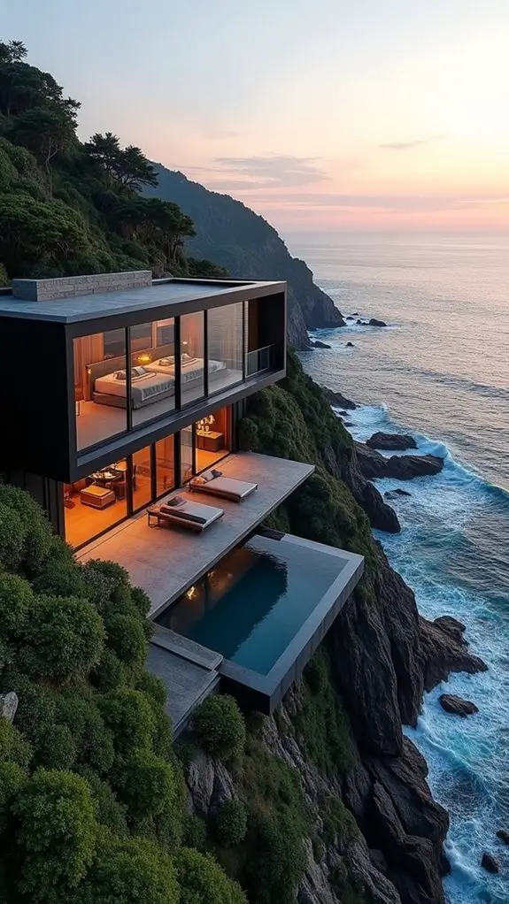 bold architecture ocean views