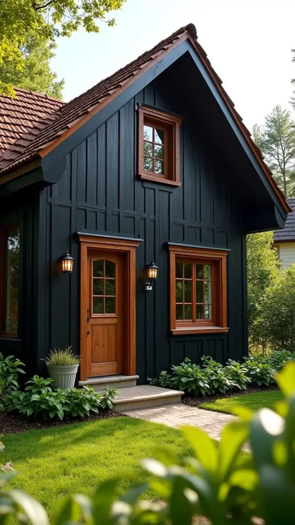 bold black and brown designs