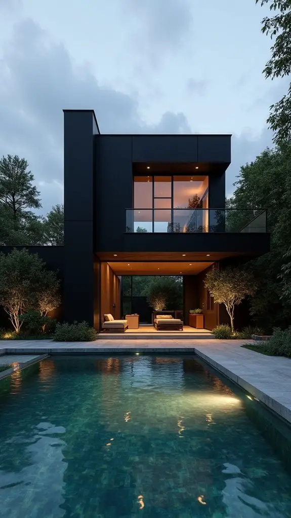 bold black and white