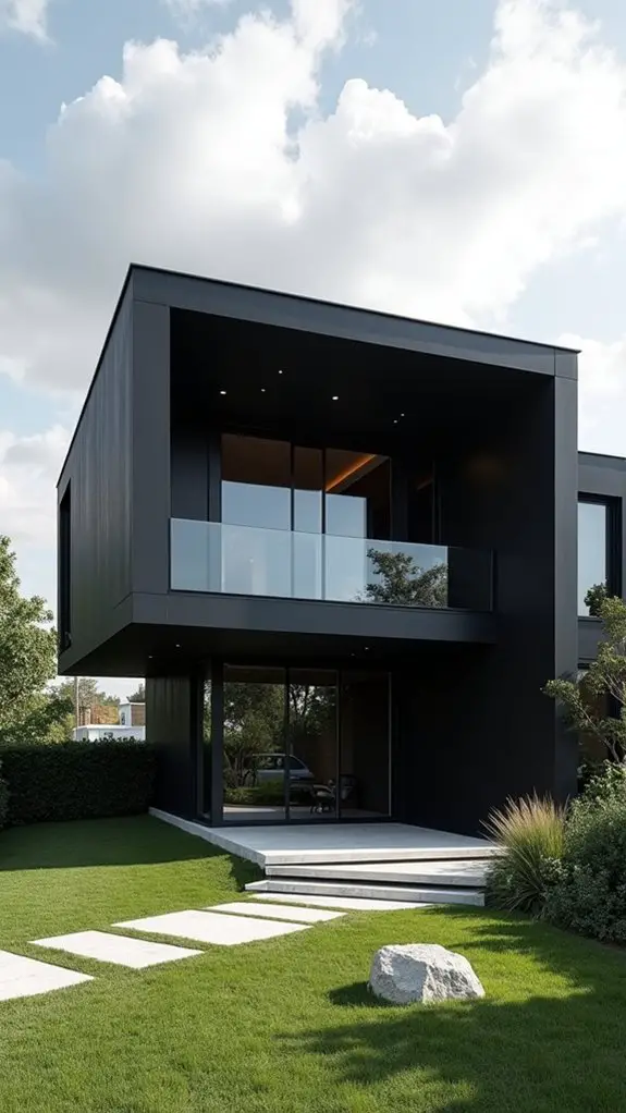 bold black and white design