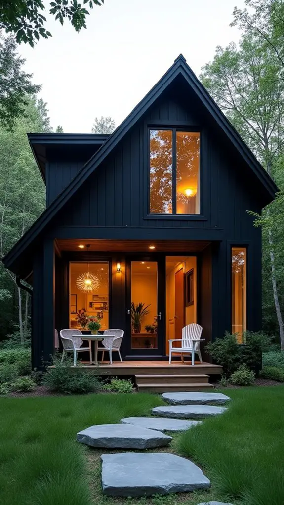 bold black and white elegance