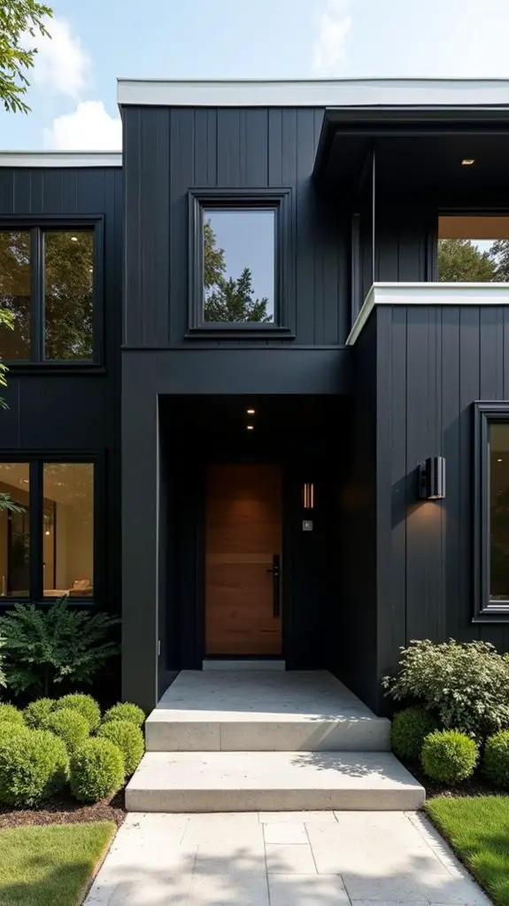 bold black and white elegance