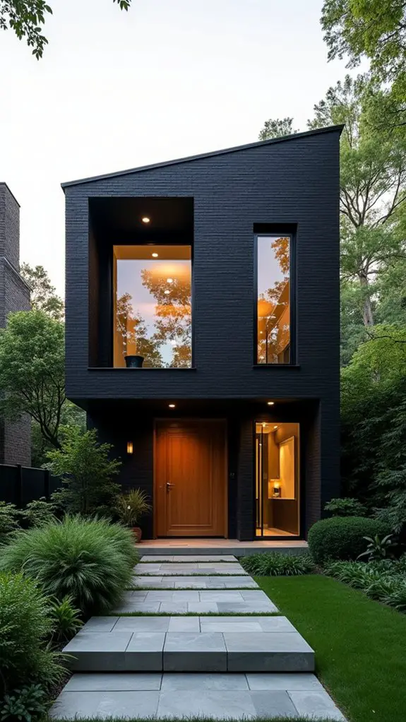 bold black brick elegance