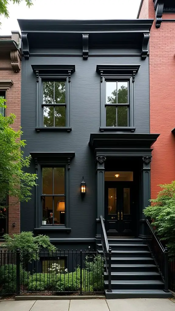 bold black elegant grey