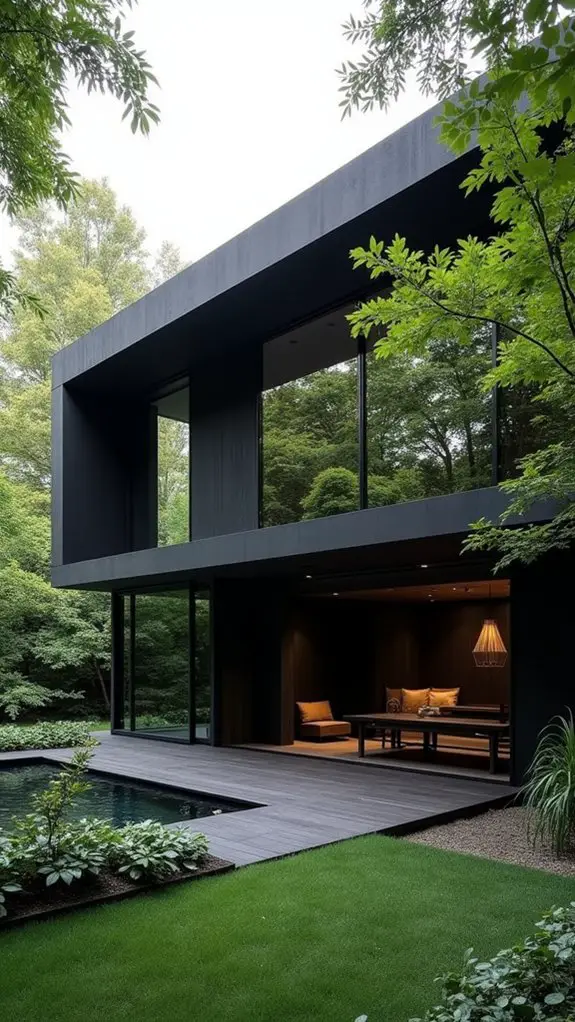 bold black glass fusion
