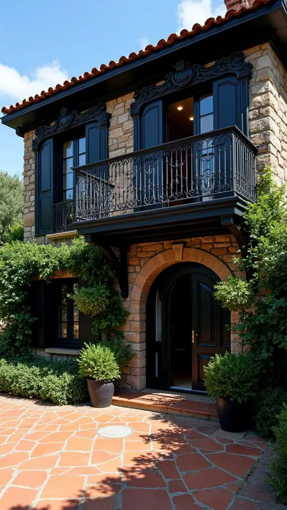 bold black mediterranean elegance