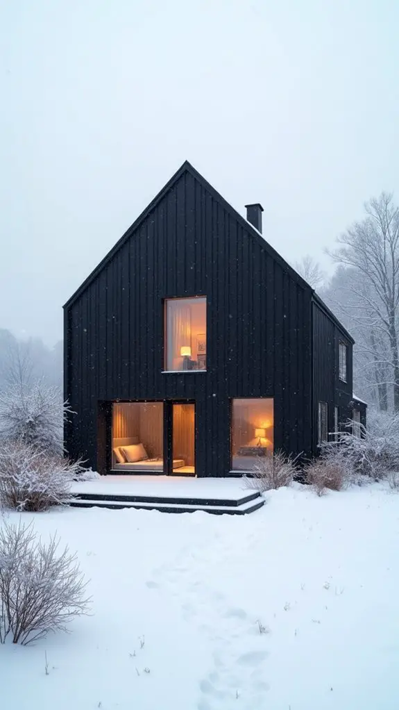 bold black sculptural designs