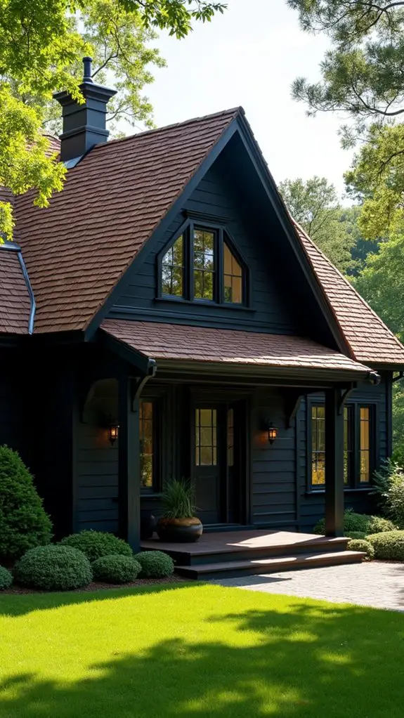 bold black warm brown