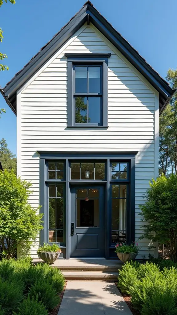 bold charcoal enhances sophistication