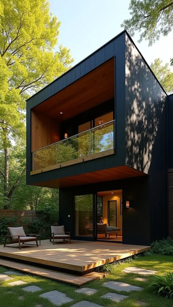 bold contrast cozy warmth