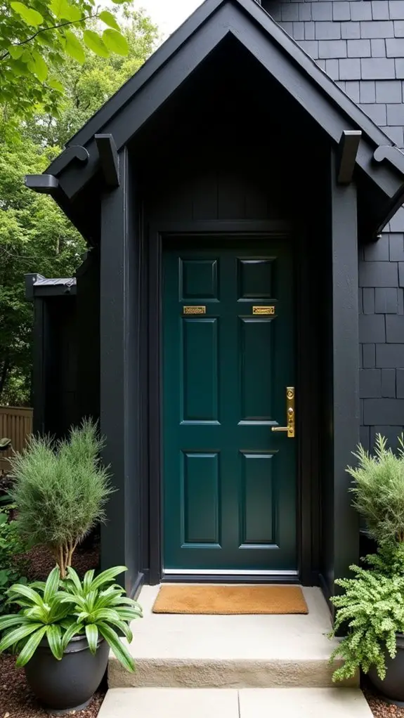 bold dark teal statement