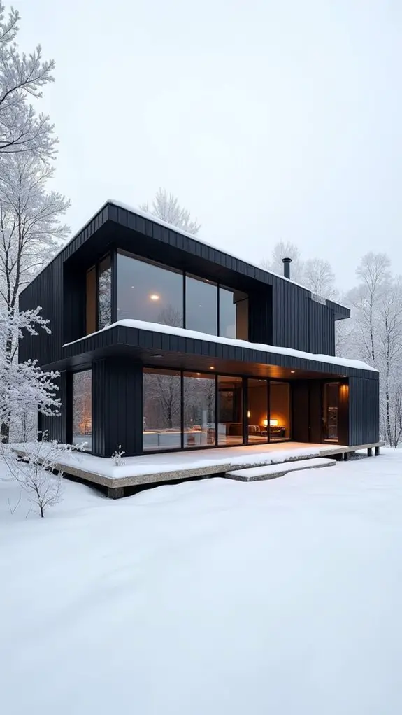 bold industrial black metal