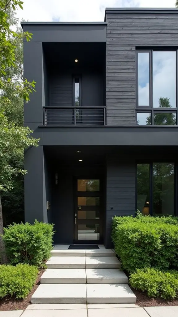 bold modern grey contrast