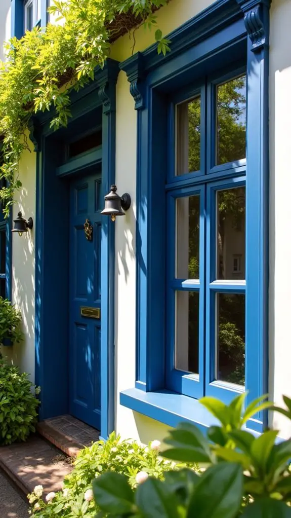 bold navy blue sophistication