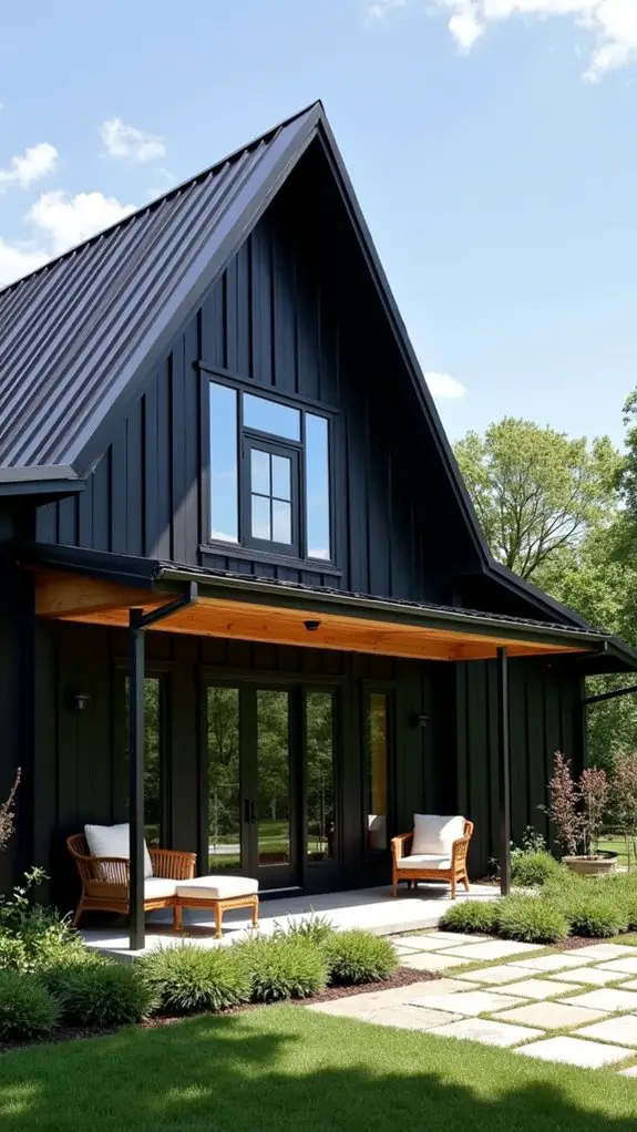 bold rooflines cozy porches