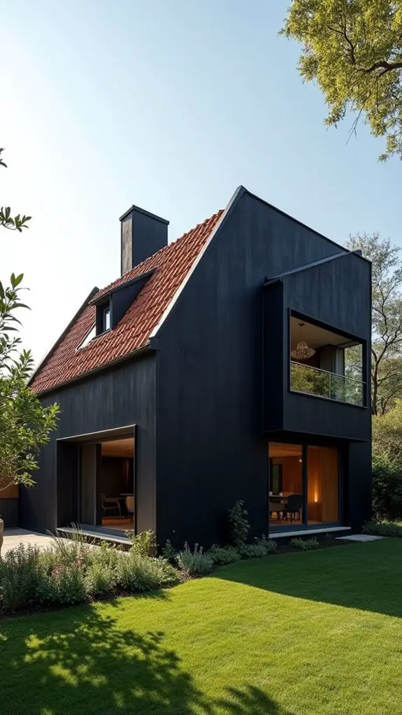 bold shapes warm textures