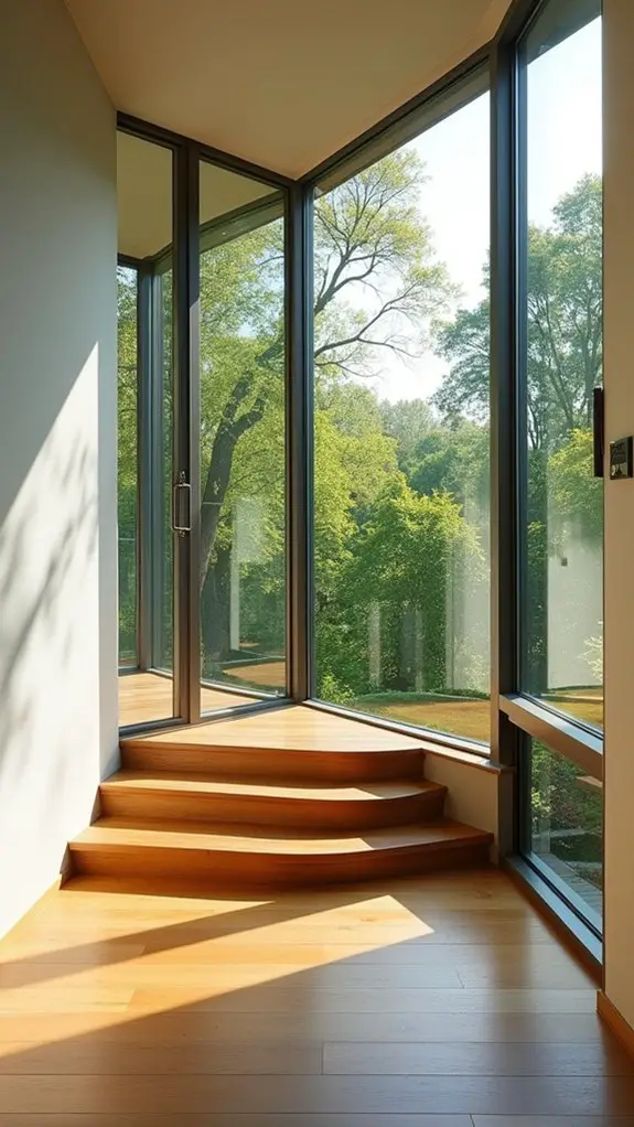 bright airy staircase transformation