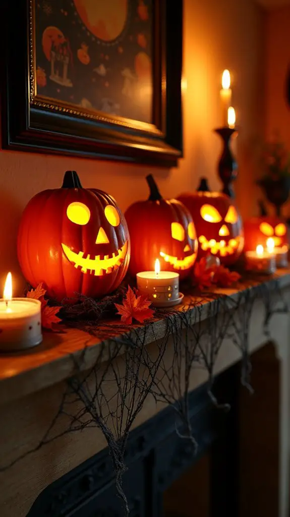 carving cherished glowing pumpkins