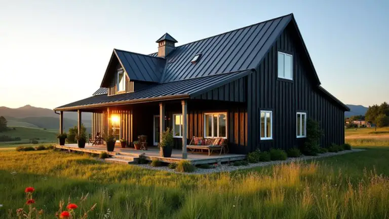 19 Black House Exterior With Tin Roof For Country Charm charming black tin roofed house