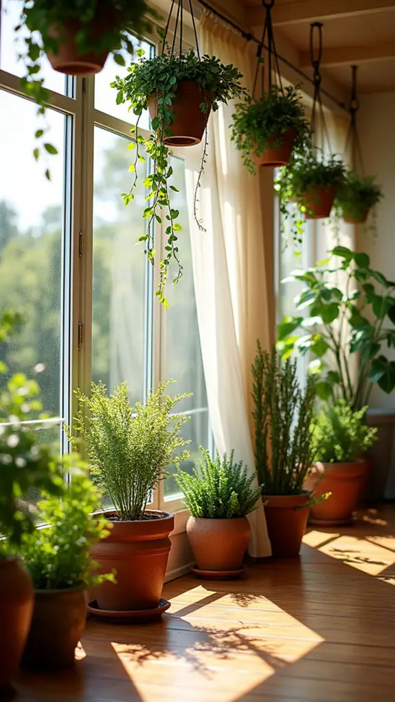 charming cascading green atmosphere