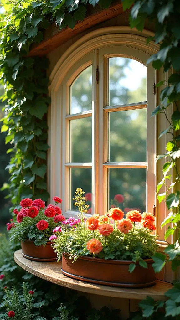 charming cozy nook windows