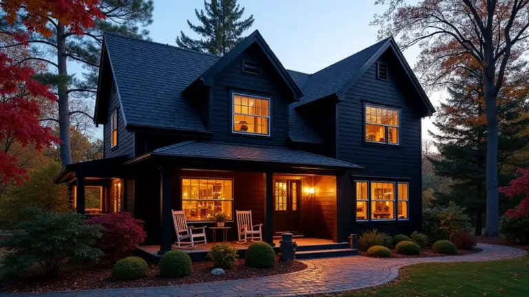 charming dark cape cod exteriors