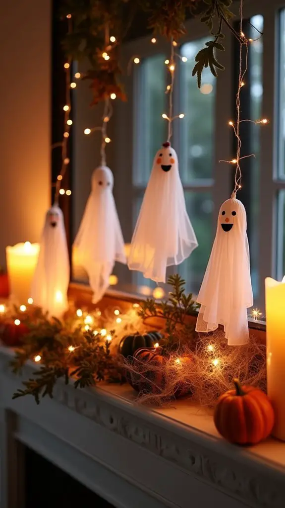charming floating ghost decorations