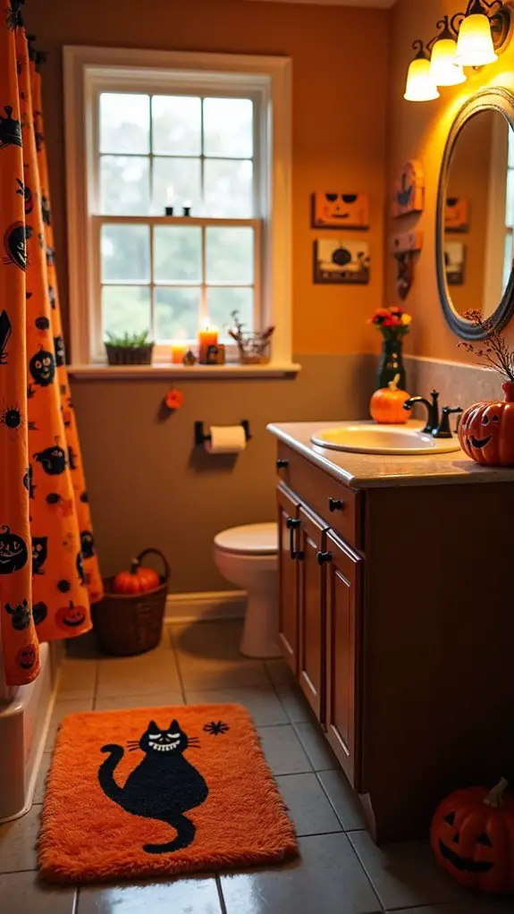 charming playful halloween rugs