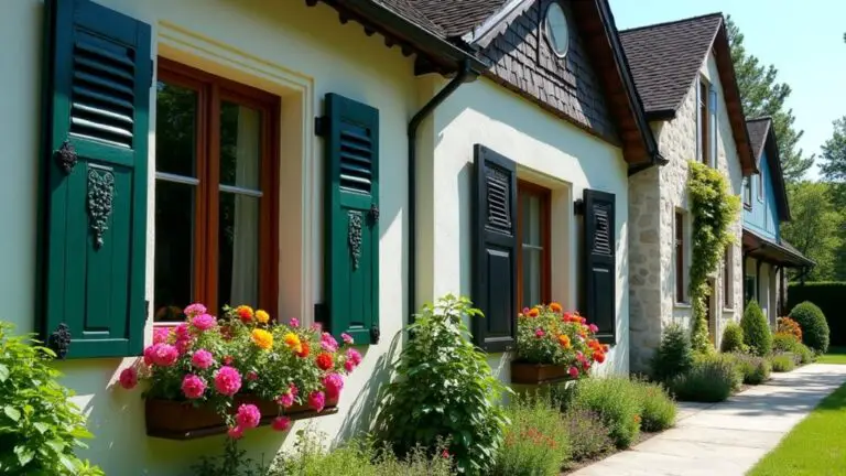 charming stylish exterior shutters