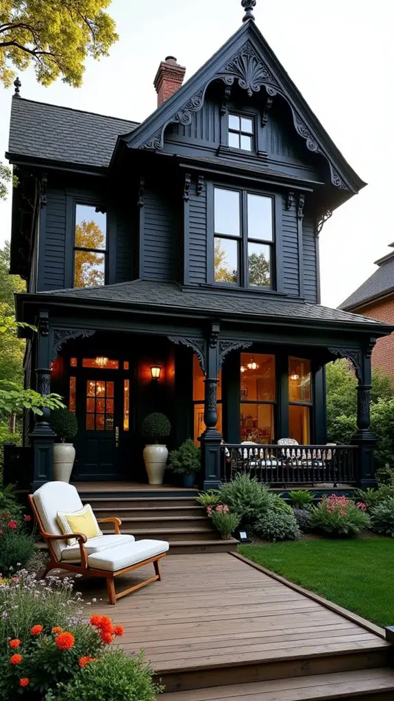 charming vintage black victorian