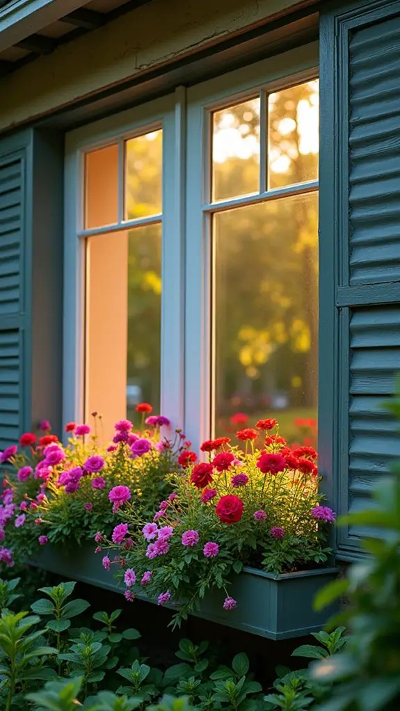 charming window box enhancements