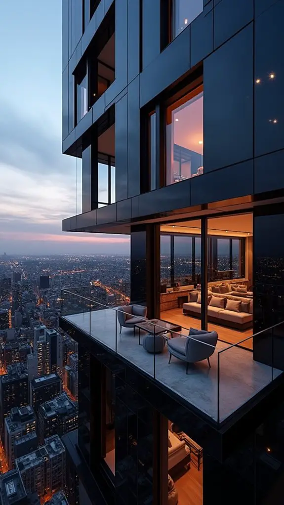 chic urban penthouse elegance