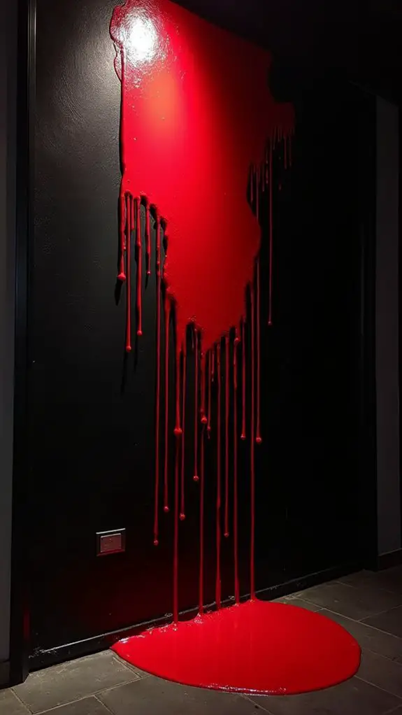 chilling halloween wall decor