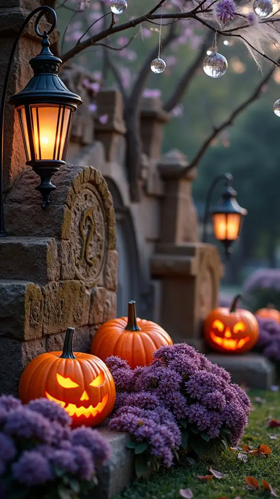 classy halloween decor accents