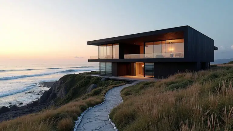23 Black House Exterior Coastal Designs That Match The Shore coastal black house designs