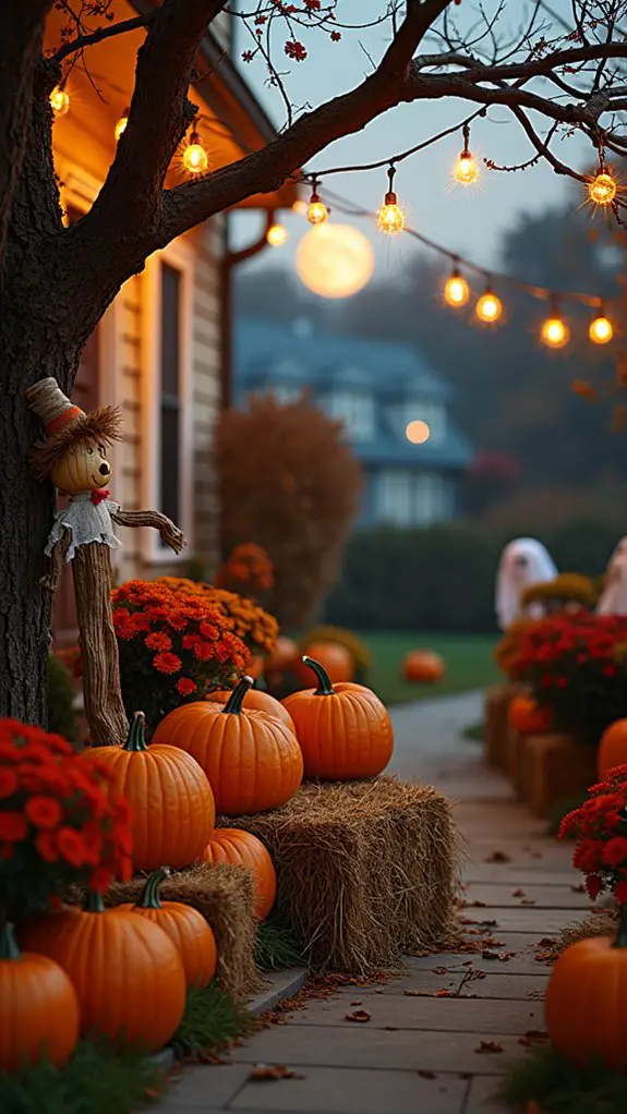 cozy autumn harvest decor