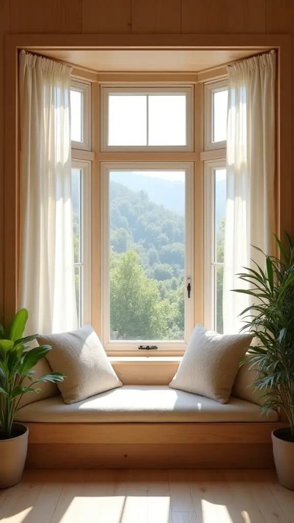 cozy bay window retreat