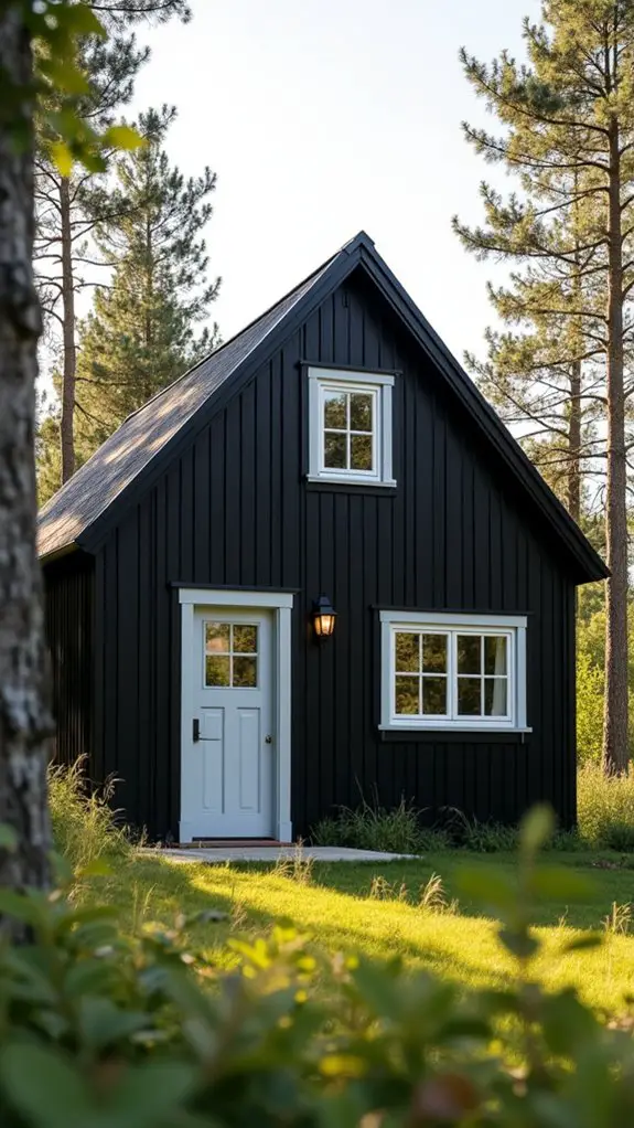 cozy black and grey