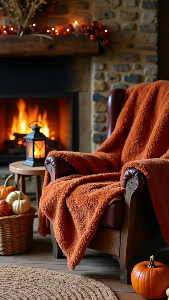 cozy evenings with blankets