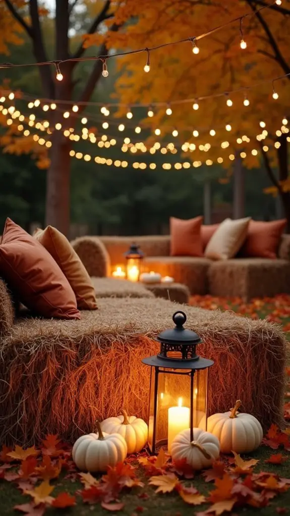 cozy halloween outdoor decor