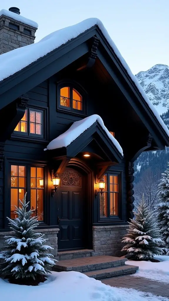 cozy mountain retreat elegance