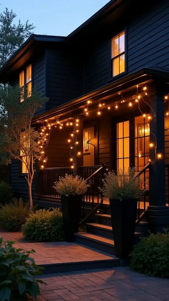 cozy outdoor ambiance lighting