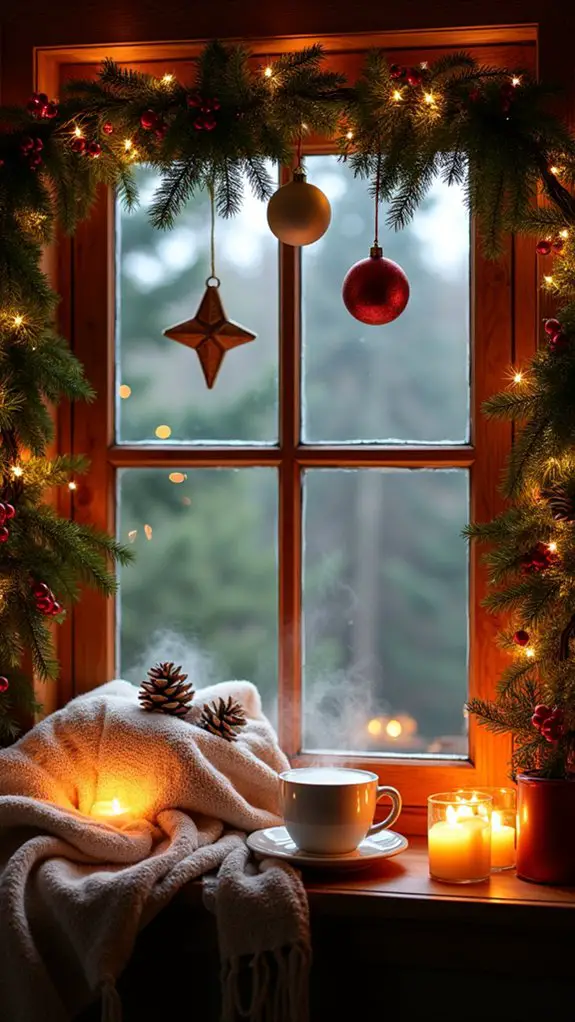 cozy rustic holiday decor