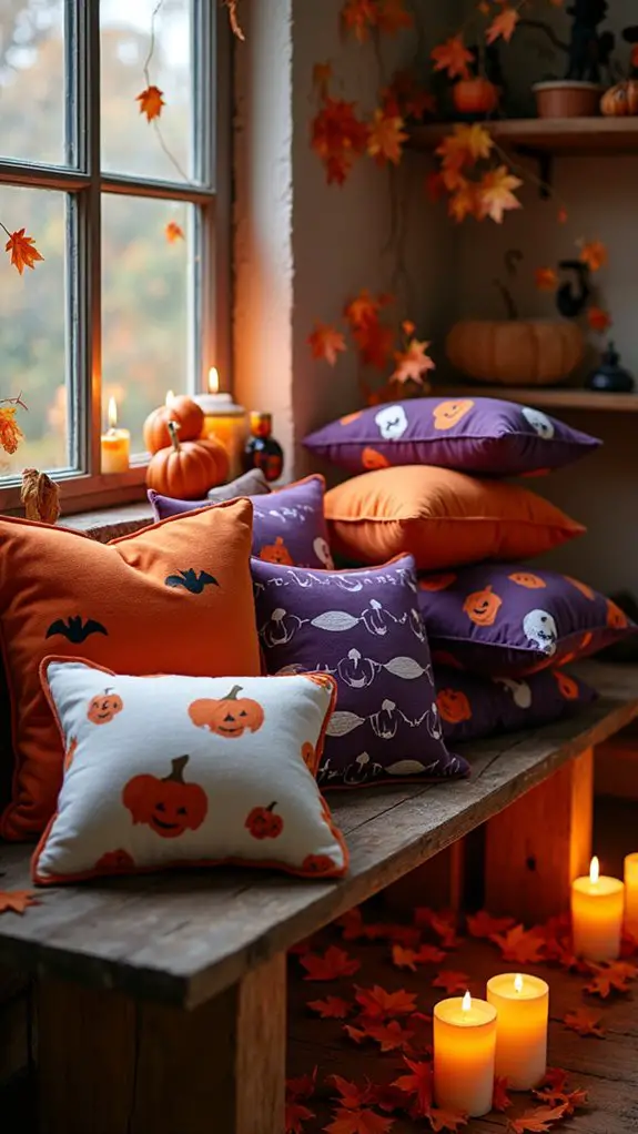 cozy seasonal halloween decor