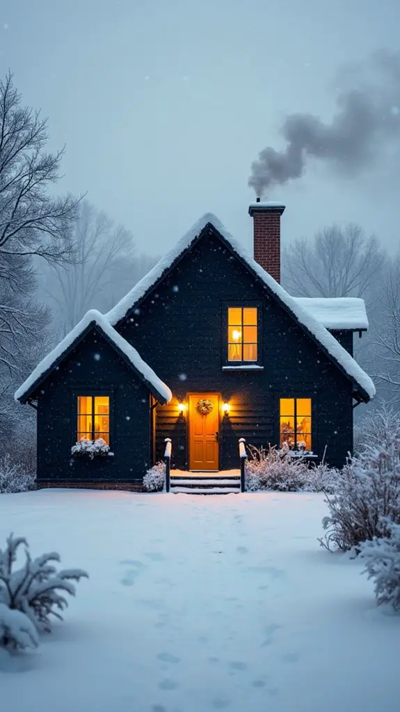 cozy warmth in winter