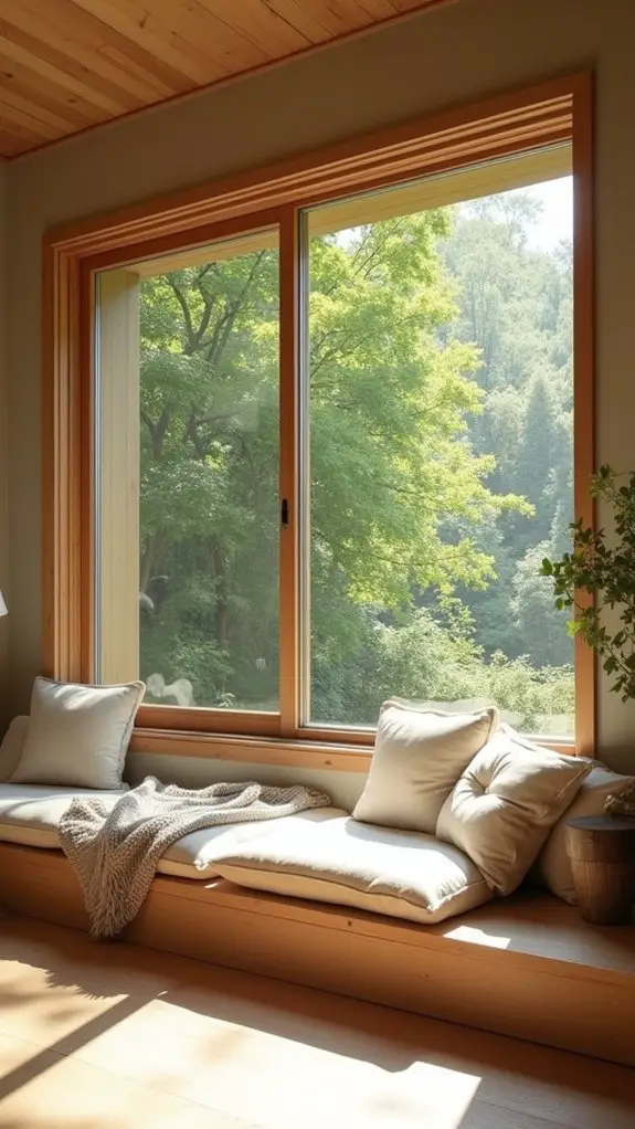 cozy window seat retreats