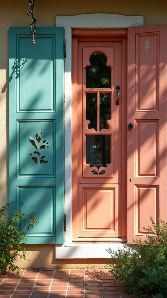 creative exterior window shutters
